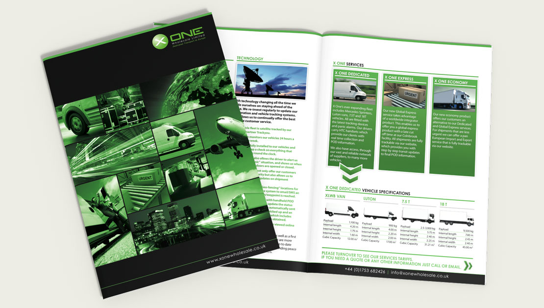Freight & Logistics Company Brochure Design